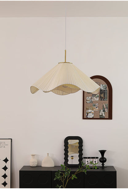 Fold Fabric Pendant Light