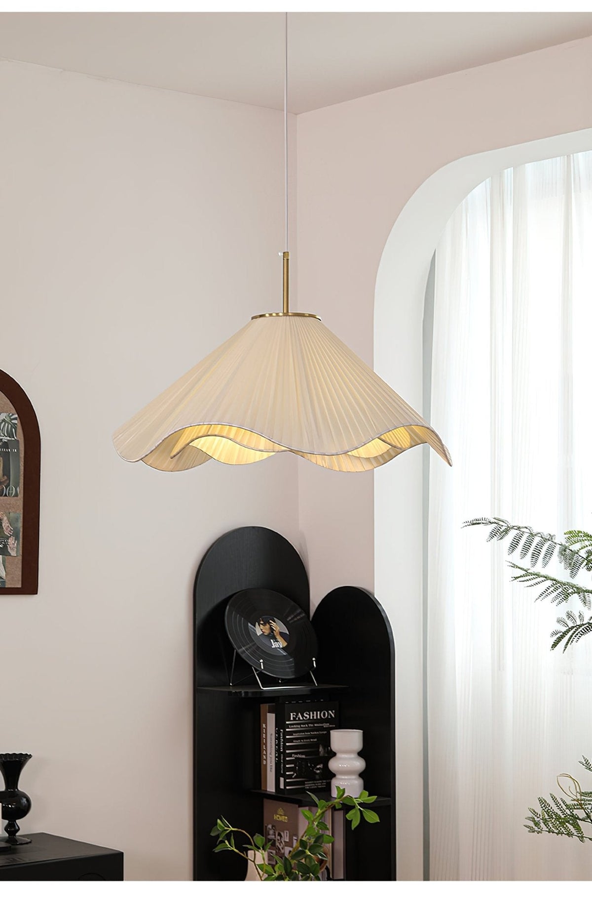 Fold Fabric Pendant Light