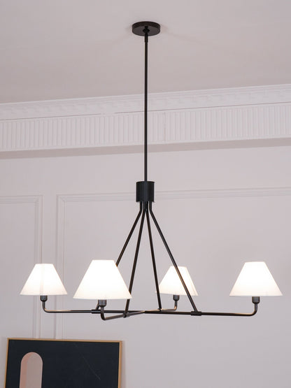 Angle Fabric Chandelier
