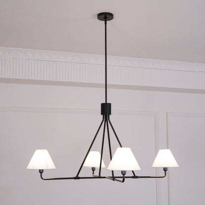 Angle Fabric Chandelier