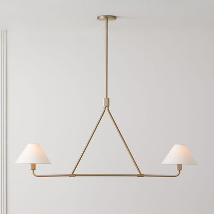 Angle Fabric Chandelier