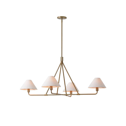 Angle Fabric Chandelier