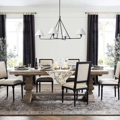 Angle Fabric Chandelier