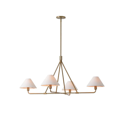 Angle Fabric Chandelier