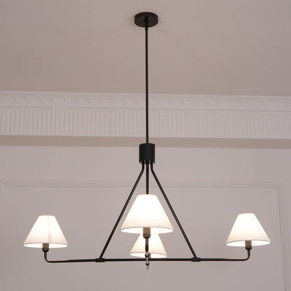 Angle Fabric Chandelier