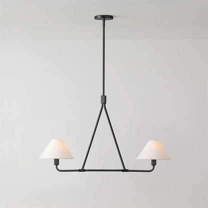 Angle Fabric Chandelier