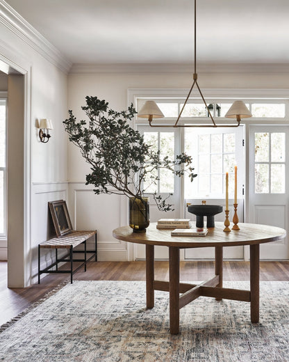 Angle Fabric Chandelier