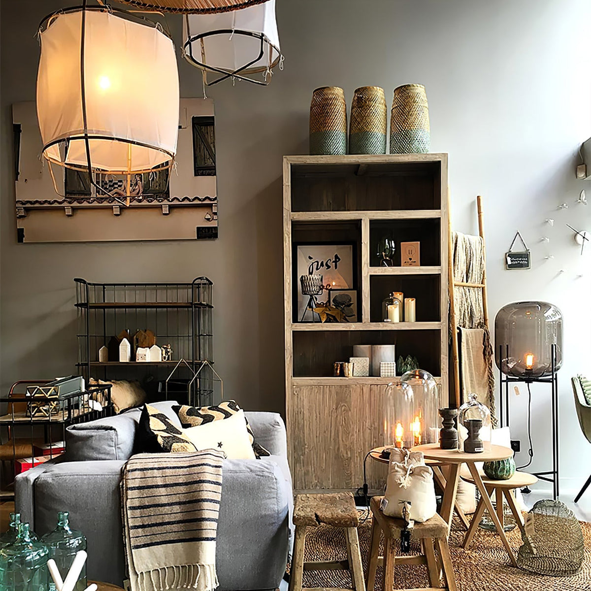 Frame Lantern Pendant Light