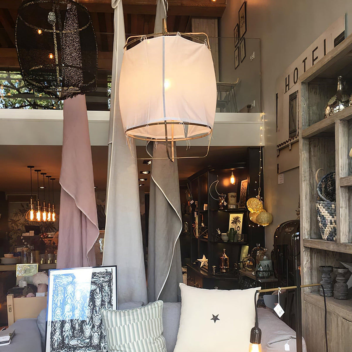 Frame Lantern Pendant Light
