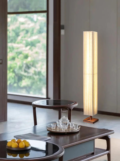 Flute Column Floor Lamp