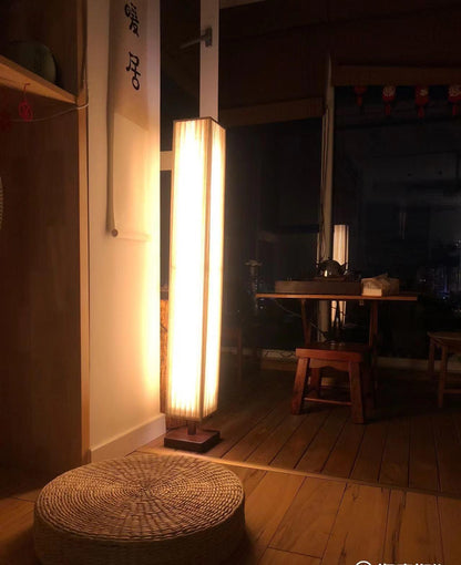 Flute Column Floor Lamp