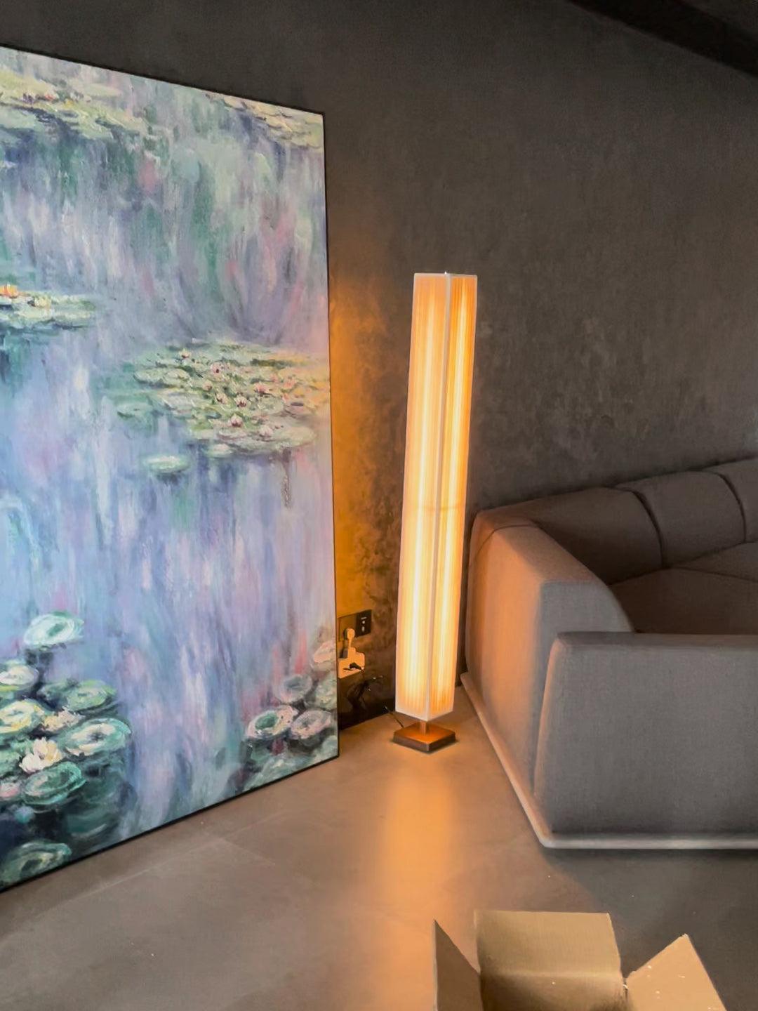 Flute Column Floor Lamp