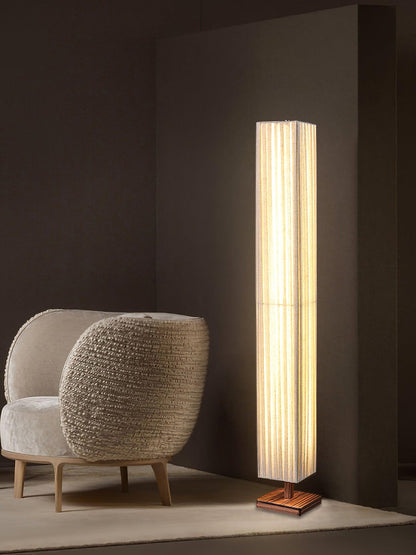 Flute Column Floor Lamp