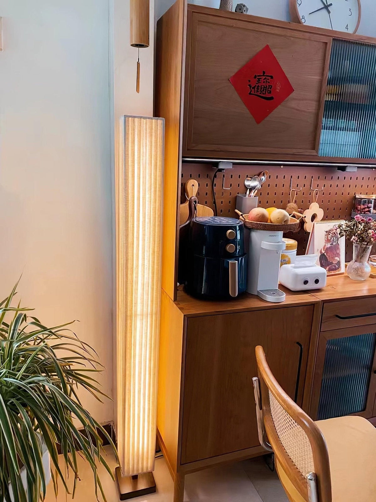 Flute Column Floor Lamp
