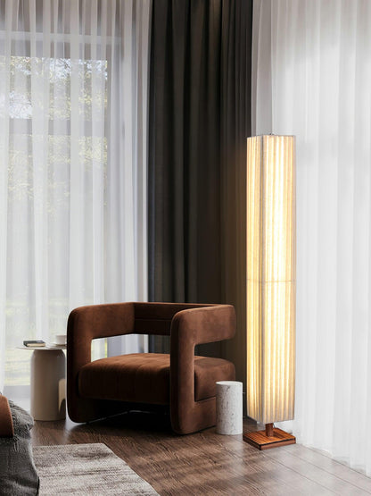 Flute Column Floor Lamp