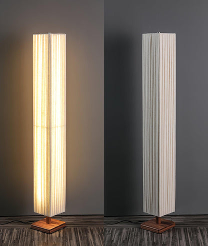 Flute Column Floor Lamp