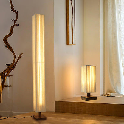 Flute Column Floor Lamp