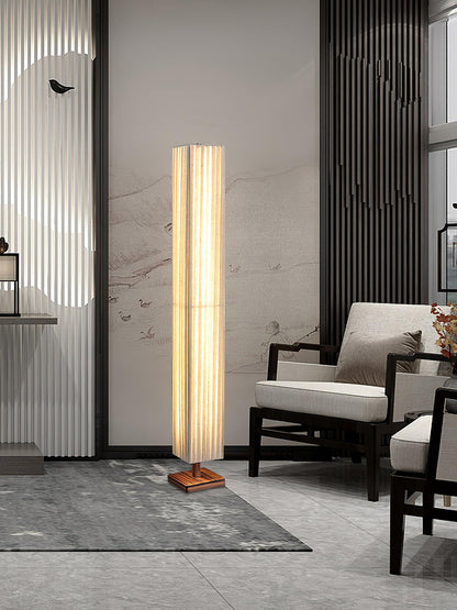 Flute Column Floor Lamp