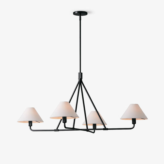Angle Fabric Chandelier