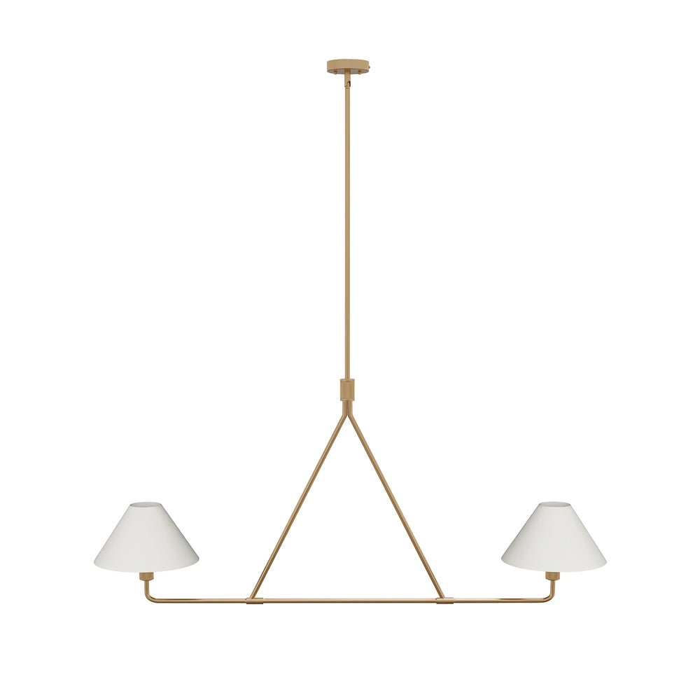 Angle Fabric Chandelier