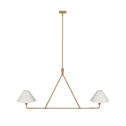 Angle Fabric Chandelier