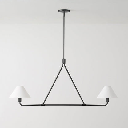 Angle Fabric Chandelier