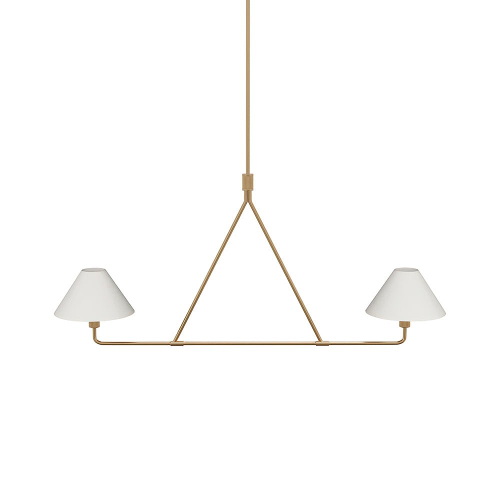 Angle Fabric Chandelier