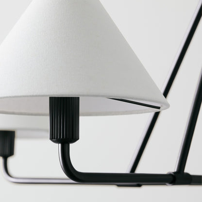 Angle Fabric Chandelier