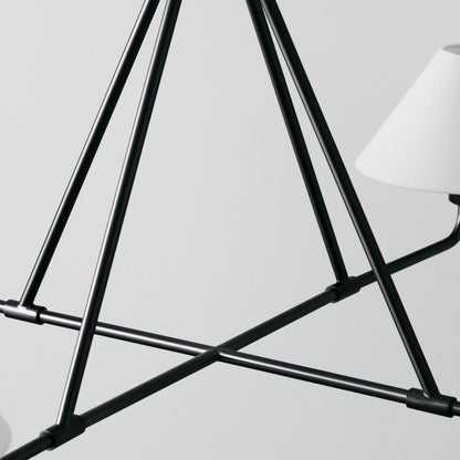 Angle Fabric Chandelier