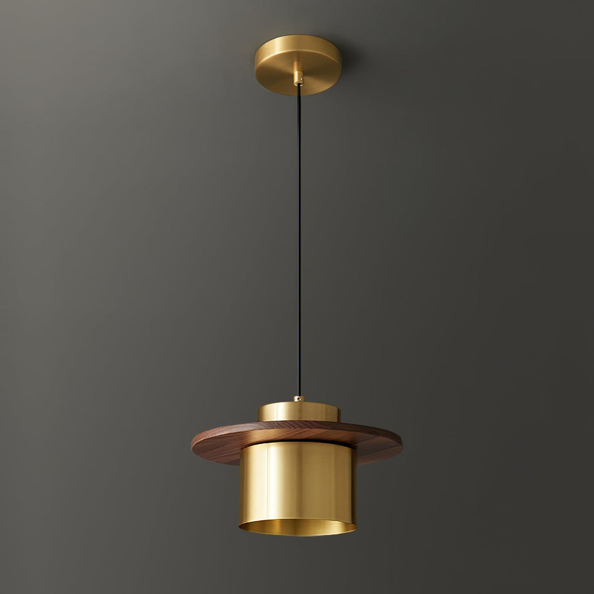Crown Timber Pendant Light