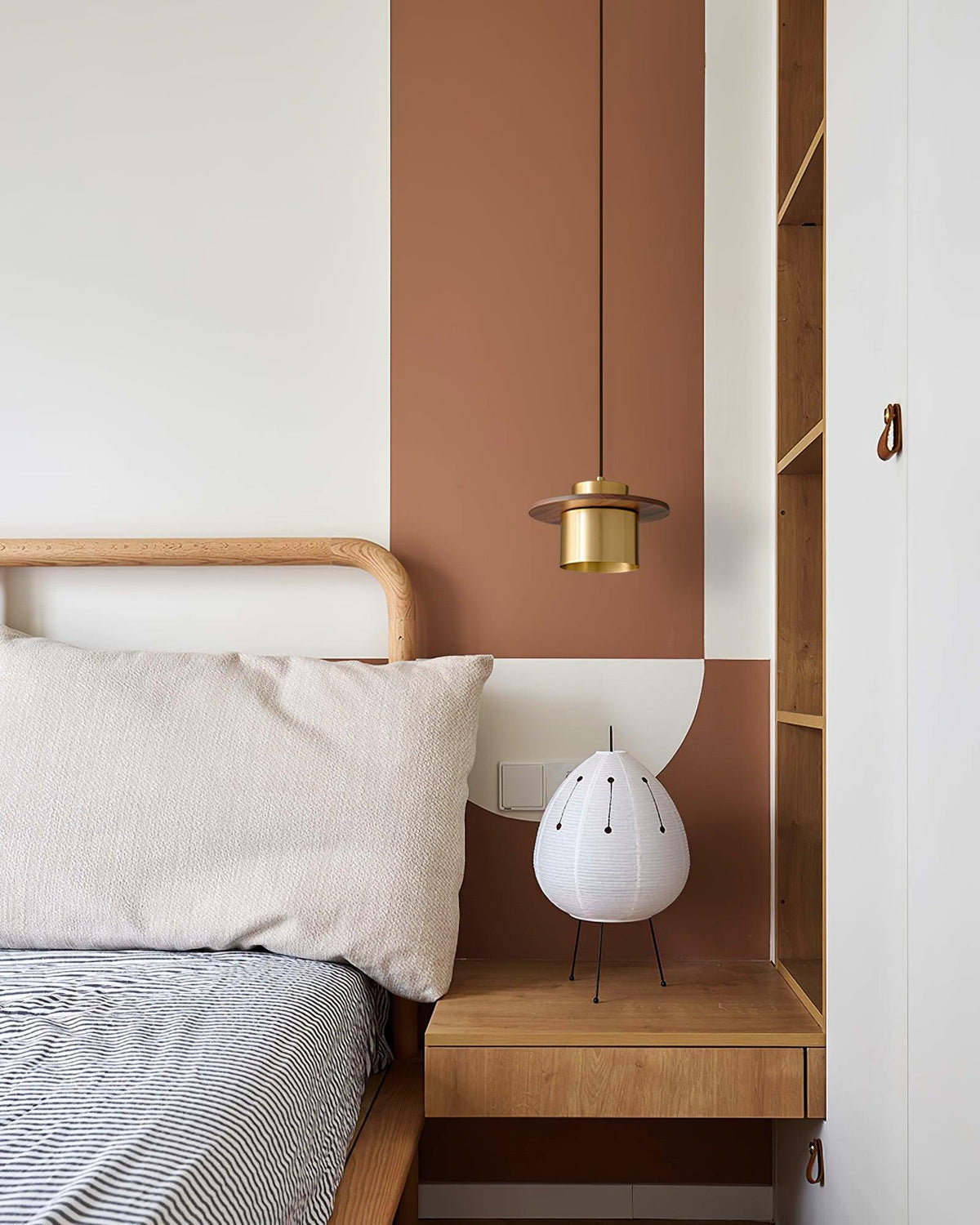 Crown Timber Pendant Light