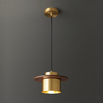 Crown Timber Pendant Light