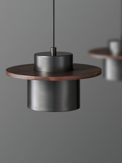 Crown Timber Pendant Light