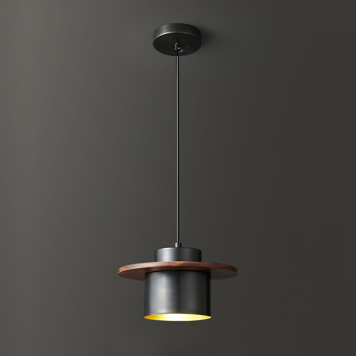 Crown Timber Pendant Light