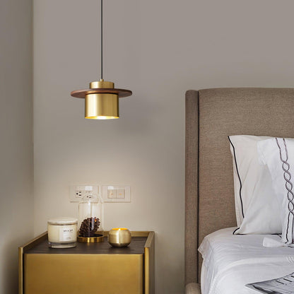 Crown Timber Pendant Light