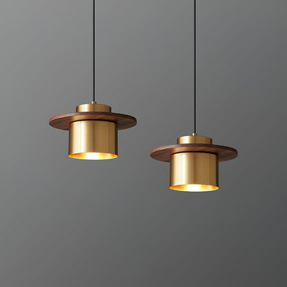 Crown Timber Pendant Light