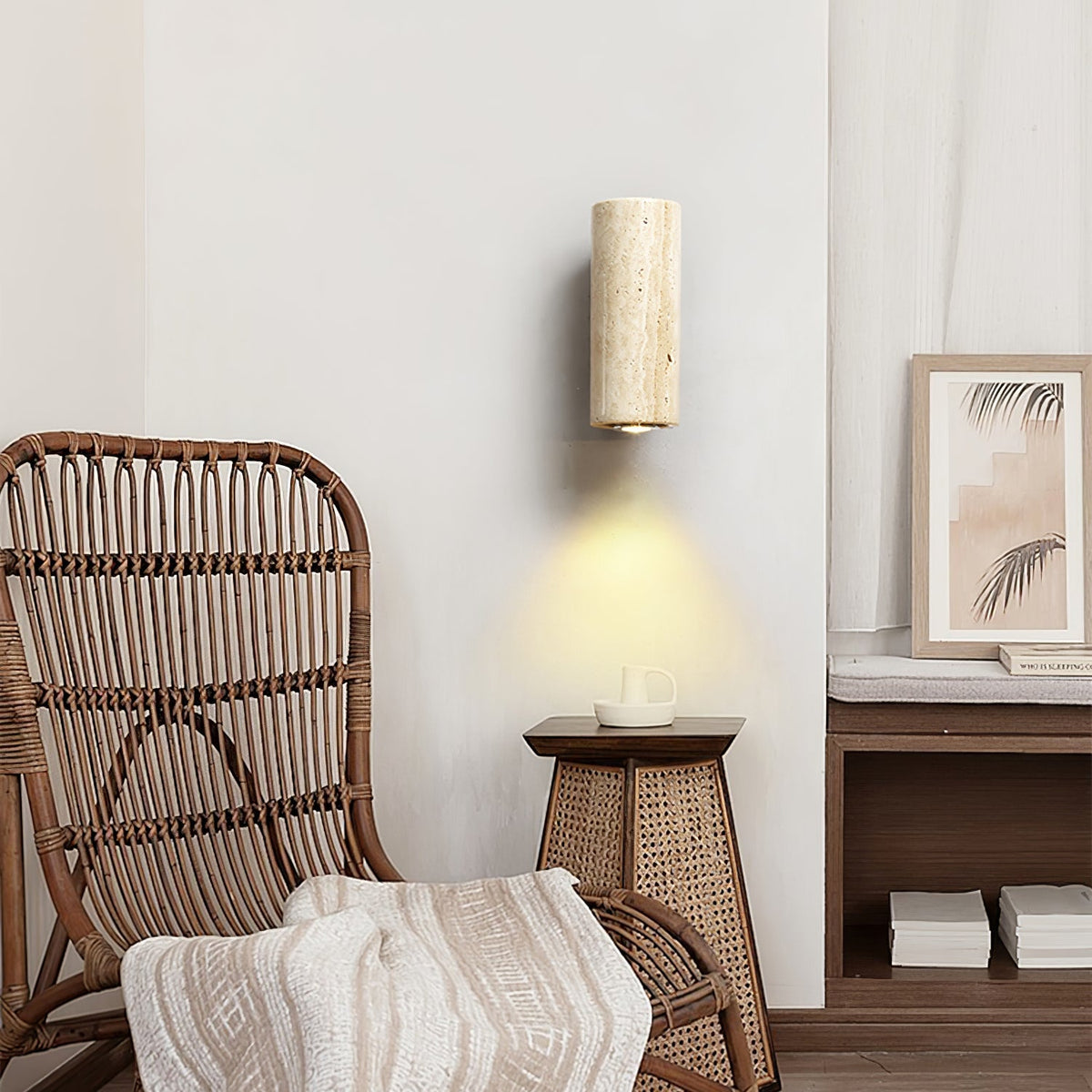 Quarry Column Plug-in Wall Light