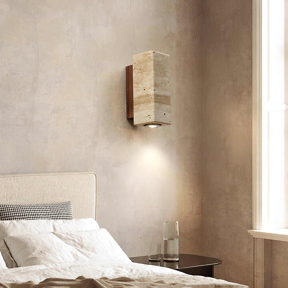 Quarry Column Plug-in Wall Light