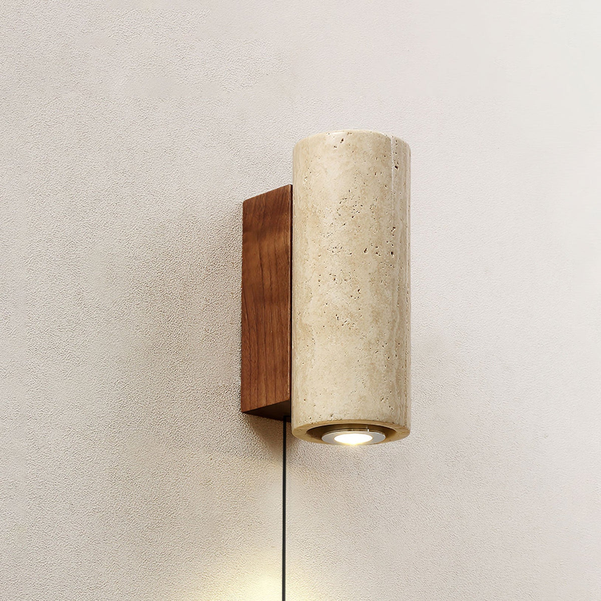 Quarry Column Plug-in Wall Light