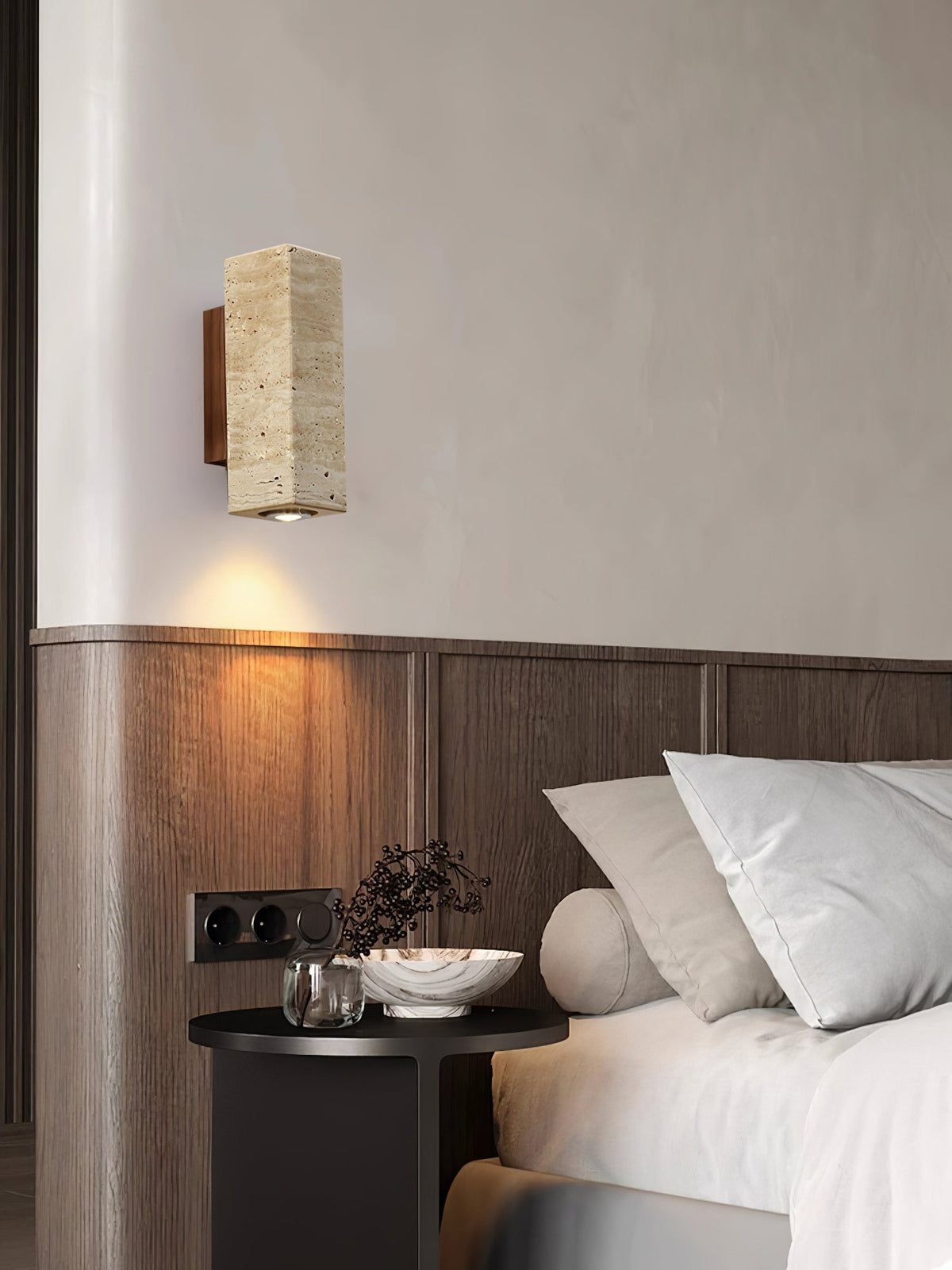 Quarry Column Plug-in Wall Light