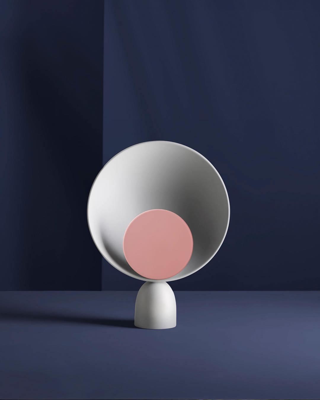 Orbit Screen Table Lamp