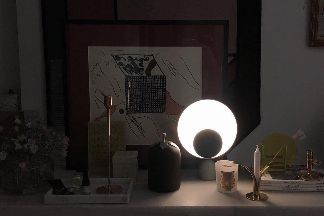 Orbit Screen Table Lamp