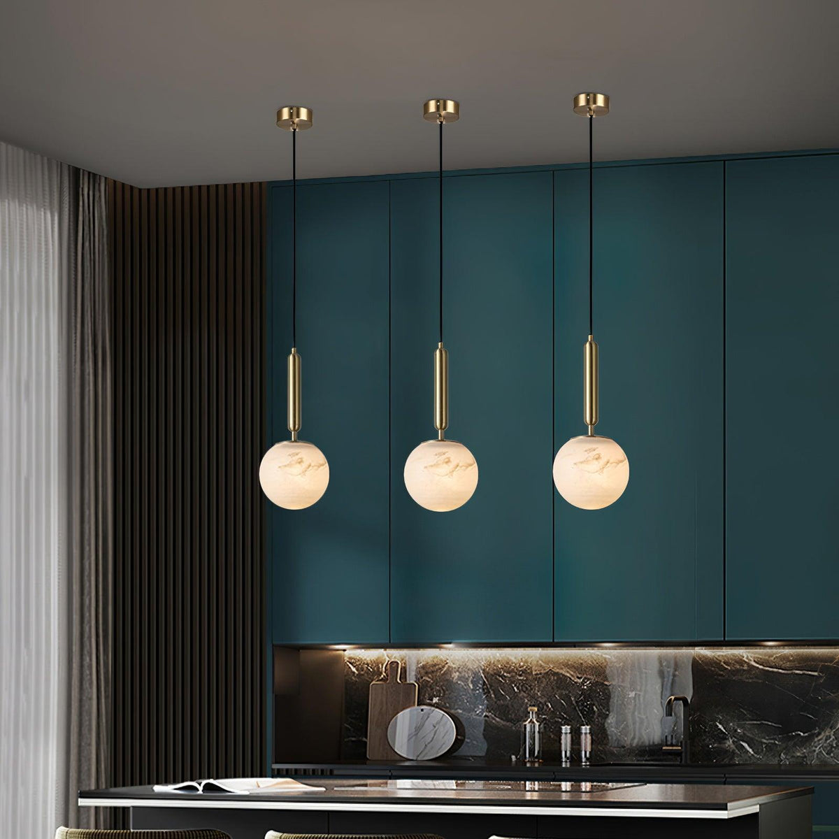 Vein Orb Pendant Light