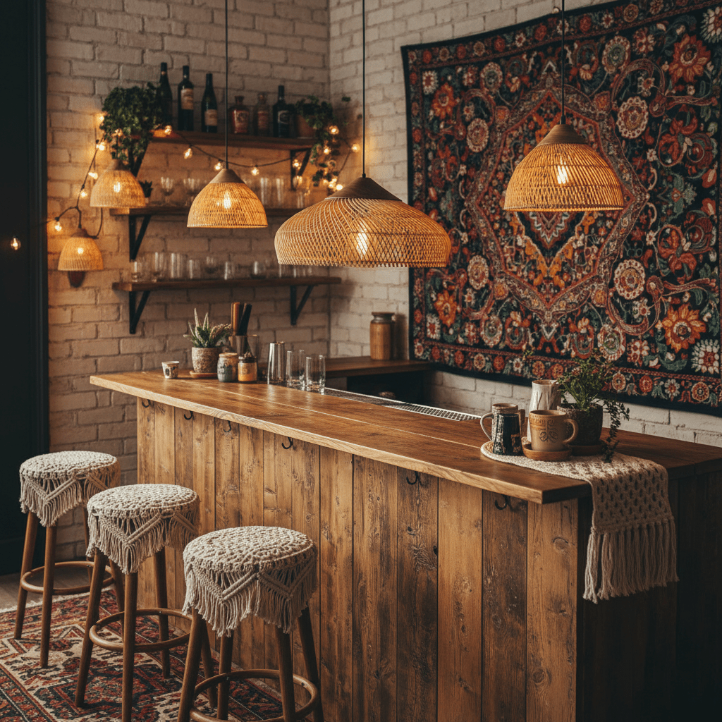 Woven Swag Pendant Light
