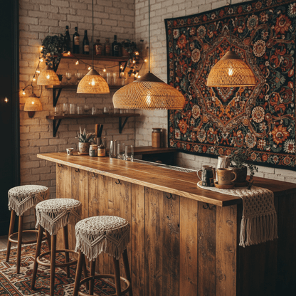 Woven Swag Pendant Light