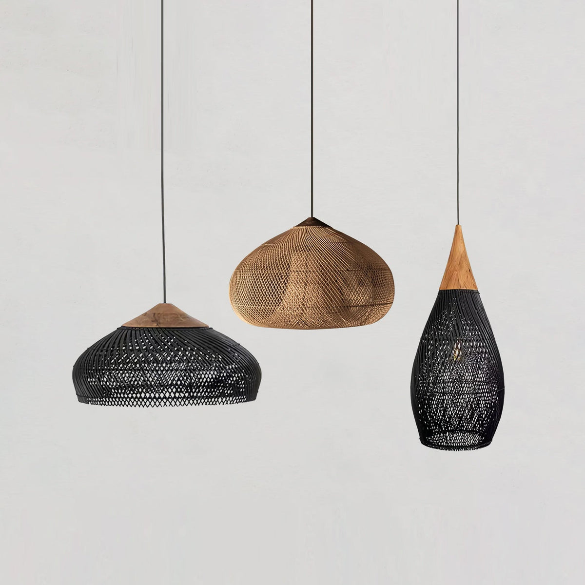 Woven Swag Pendant Light