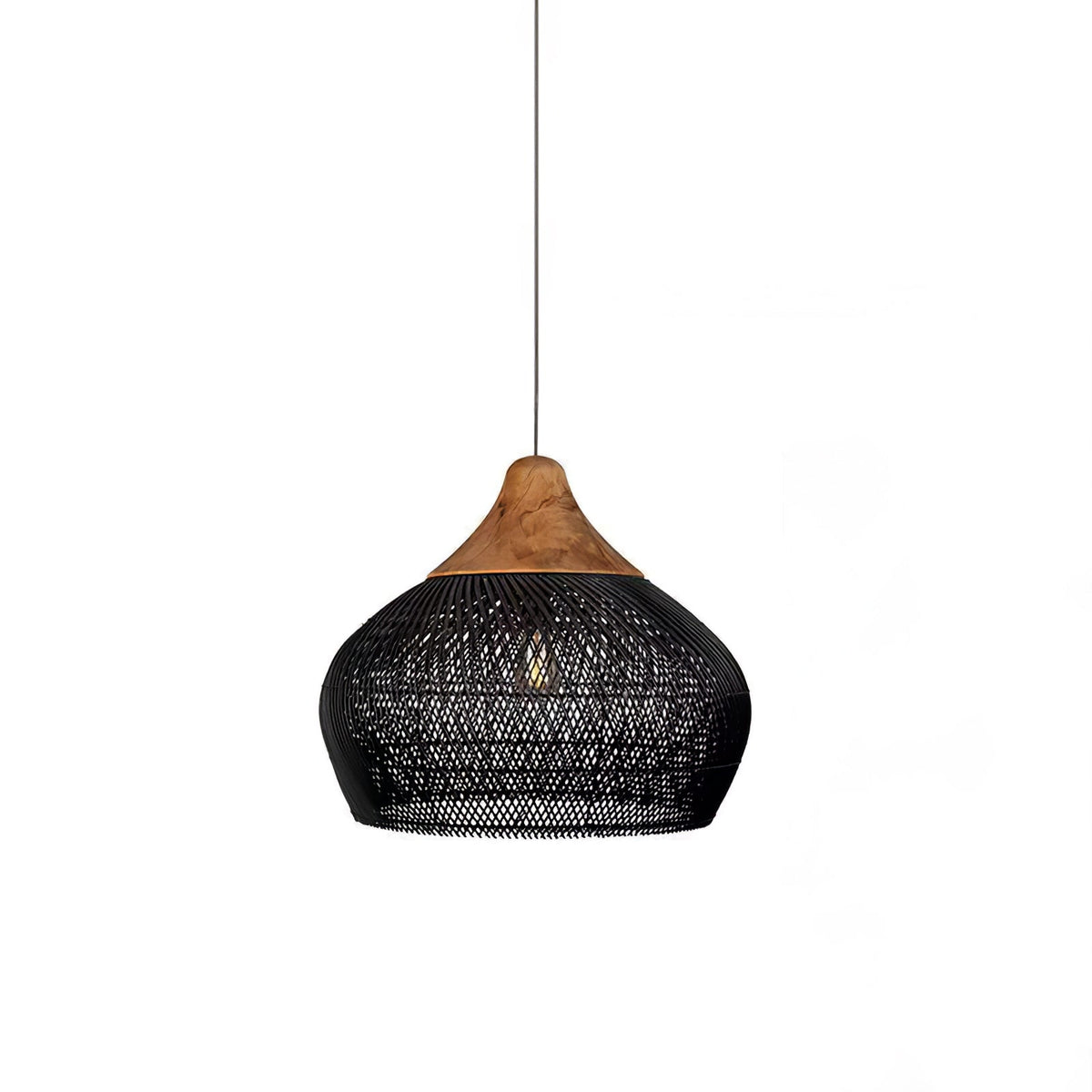 Woven Swag Pendant Light