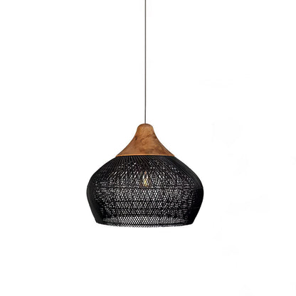 Woven Swag Pendant Light