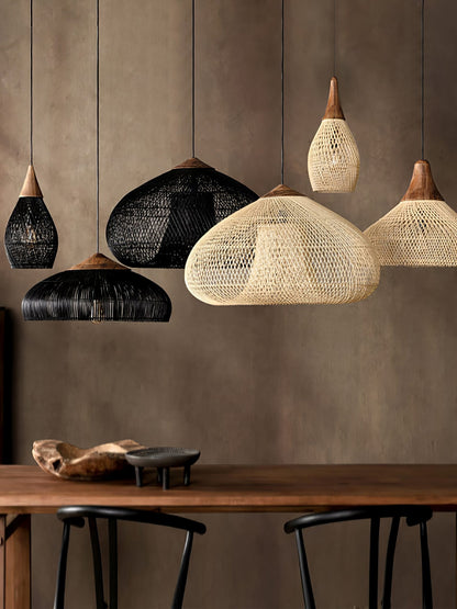 Woven Swag Pendant Light