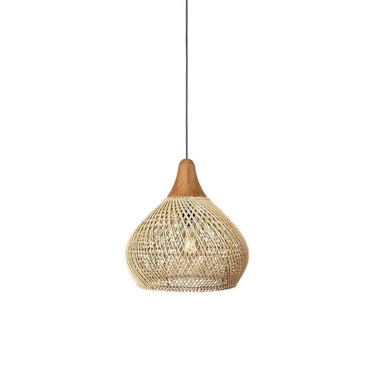 Woven Swag Pendant Light